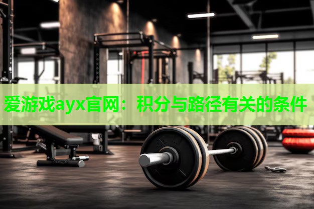 爱游戏ayx官网：积分与路径有关的条件