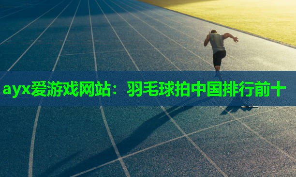 羽毛球拍中国排行前十